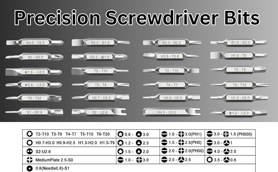 24 in one screwdriver set