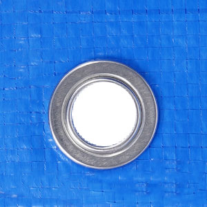 Rust-Proof Metal Grommets Every 3 Ft