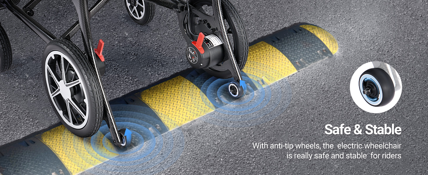  Carbon Fiber Electric Wheelchairs 