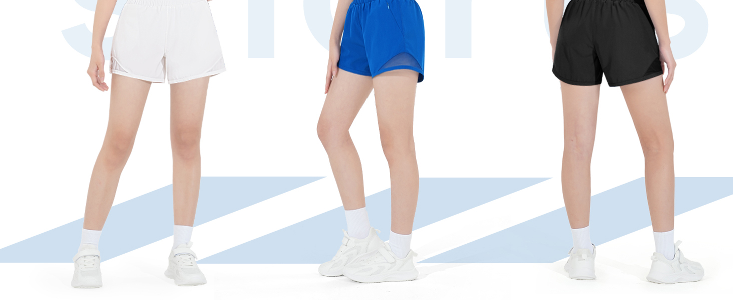 white shorts