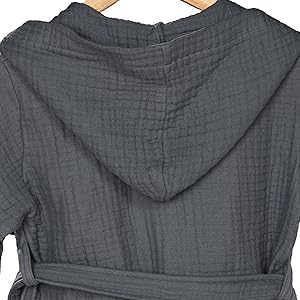 D&D Collection Muslin Bathrobe Towel,