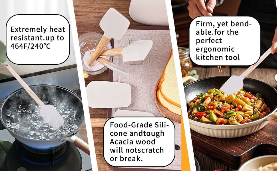 Heat - Resistant Kitchen Utensils Set: Durable & Safe for Cooking