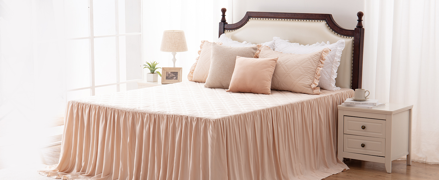 skirt bedspread