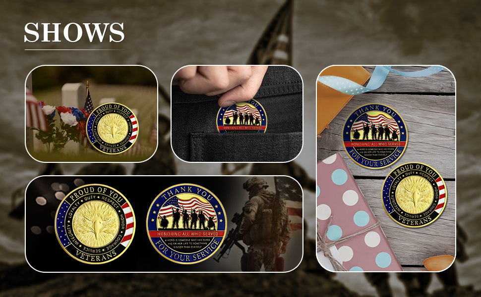 Military Appreciation Challenge Coin