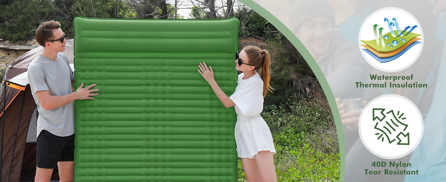 inflatable camping mat