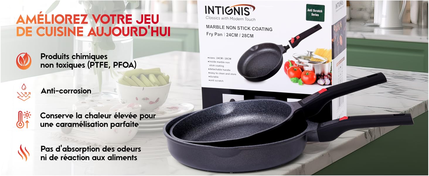 INTIGNIS Poêles céramique antiadhésives 24 & 28 cm – poignées amovibles – résistant 220 °C – sans PFOA/PTFE/PFAS – induc 94d020a0 757f 474a 868a 79e2c45eedf8. CR0,2,3910,1602 PT0 SX1464 V1