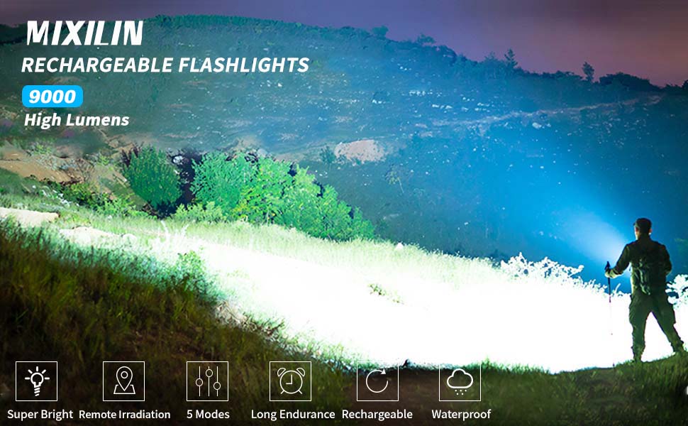 flashlights high lumens