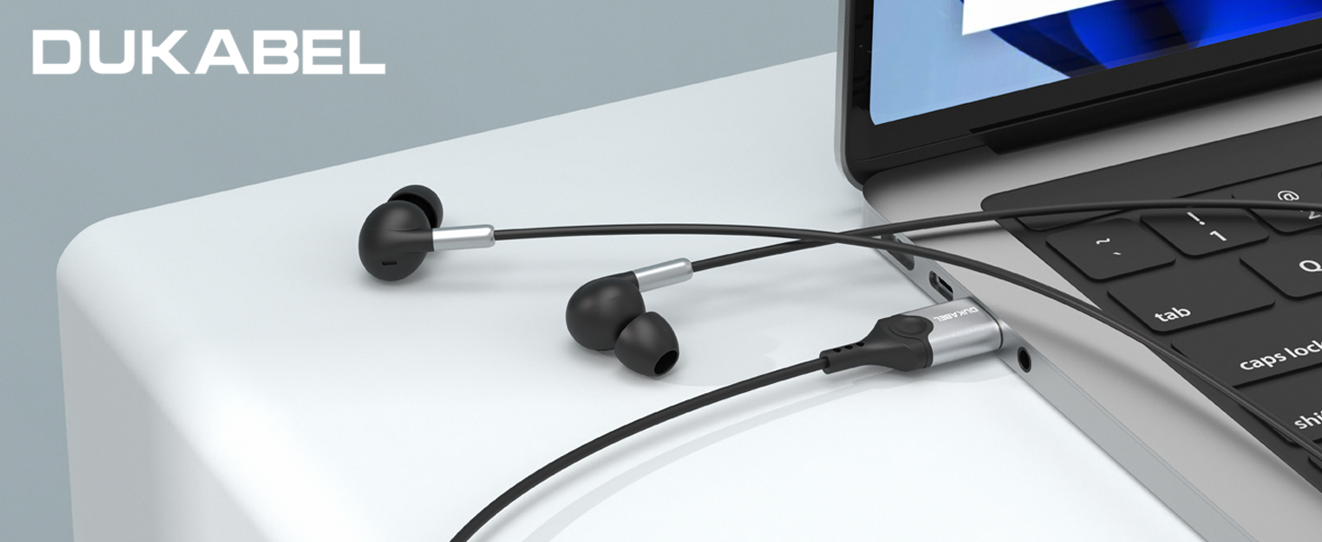 USB earbuds for PC, PS4, PS5