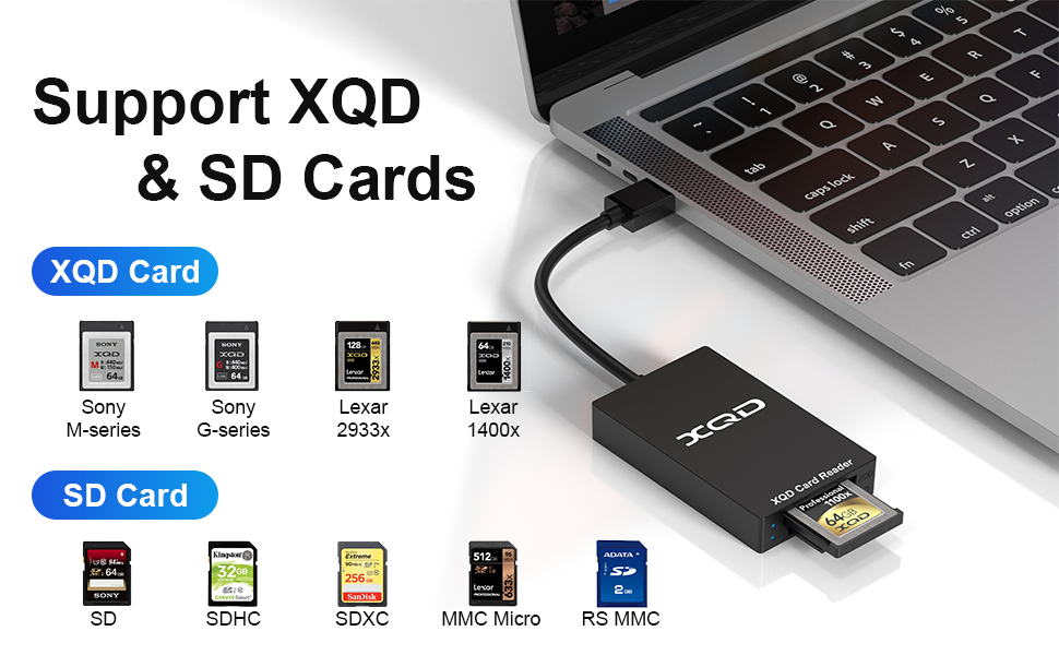 SONY XQD USBアダプターとLexar レキサー　128GB XQD SONY XQD USBアダプターとLexar レキサー 128GB XQD Amazon.co