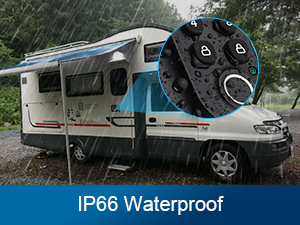 IP66 waterproof