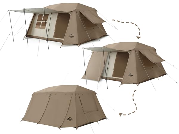Naturehike ワンタッチテント Ti black ロッジ型 Amazon | Naturehike公式ショップ ワンタッチ テント Ti Black