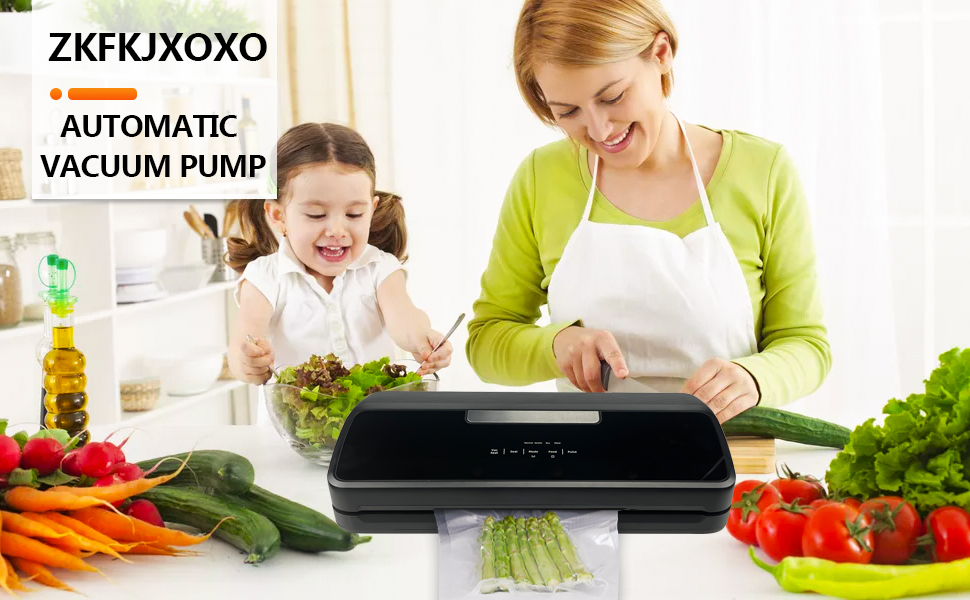 food saver vacuum sealer machine with cutter