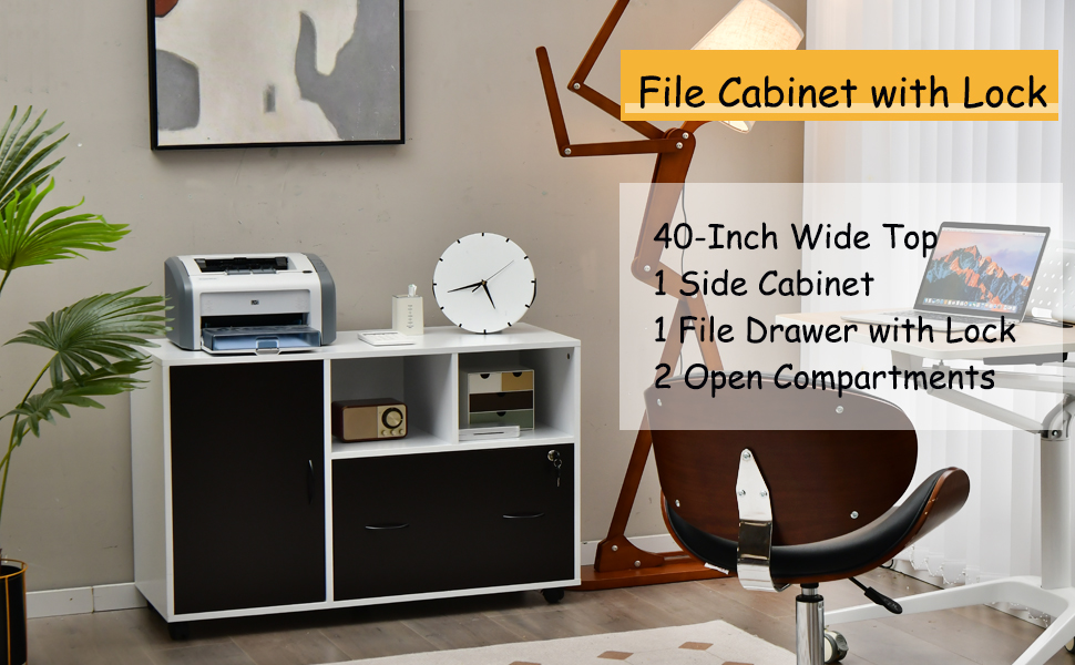 SILKYDRY Lateral File with Lock, Filing for