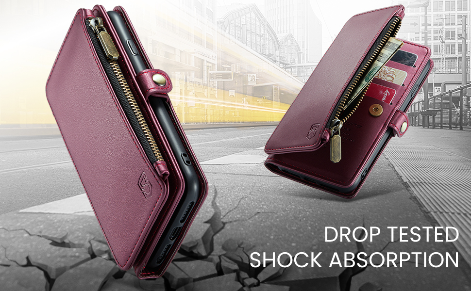 Strapurs iPhone SE Case Wallet, iPhone 8/7/SE 2nd 2020/SE