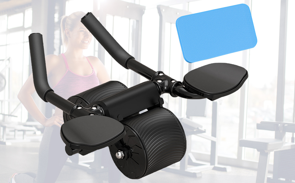 automatic rebound abdominal wheel