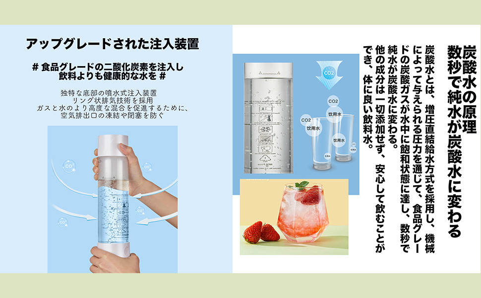 Amazon｜ソーダストリーム ソーダメーカー 炭酸水サーバー 1Lの