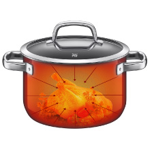 はなぽ　ロースターのみWMF フュージョンテック　 赤　24cm WMF｜フュージョンテック ミネラル ロースタ｜WMF（ヴェー