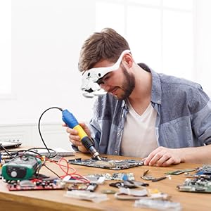 magnifying glass for close work