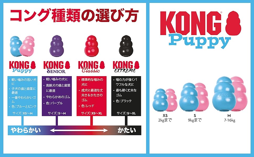 パピー様 送料分 Amazon | Kong(コング) パピートラックス スモール ブルー