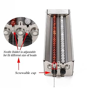 Adjustable needle holder