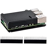 GeeekPi Aluminum Heatsink Case for Raspberry Pi 5, Pi 5 Aluminum Alloy Armor Case, Pi 5 Passive C...
