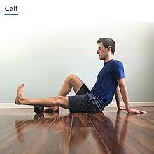 Infinity Roller calf stretch