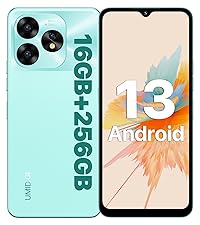 UMIDIGI A15 Cell Phones 8G+256G, Android 13 Mobile Phone