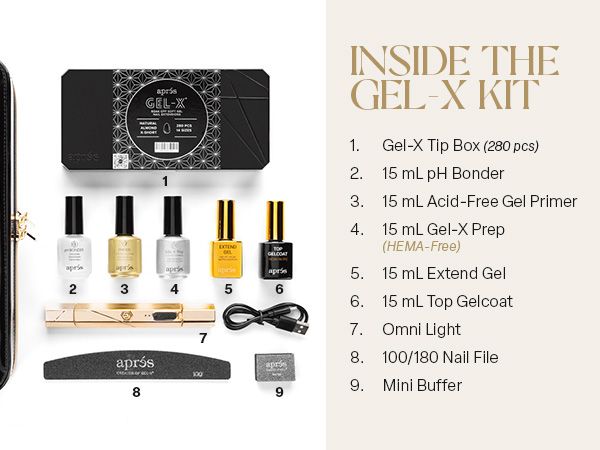 apres ジェルチップキット一式とプレップ apres ジェルチップキット一式とプレップ How to après GEL-X