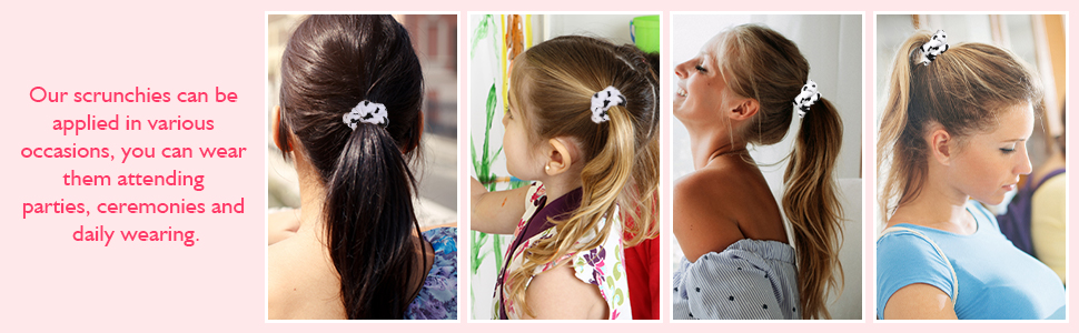 Cloth Hair Scrunchies