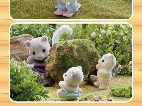 Amazon | シルバニアファミリー 人形 【 ゆきヒョウファミリー