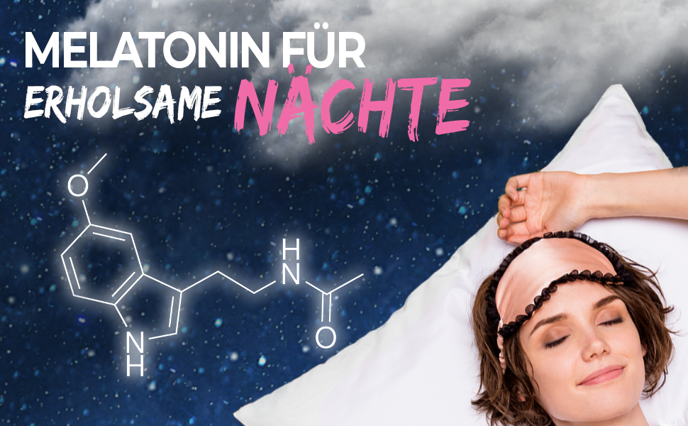 Melatonin für erholsame Nächte