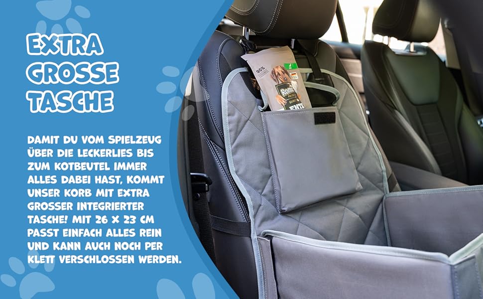 Basis Einzelsitz – QUBIQ Autositz-Taschen