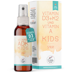 Little Wow Vitamin D3 K2 Spray Vitamin A für Kinder Vegan I ...