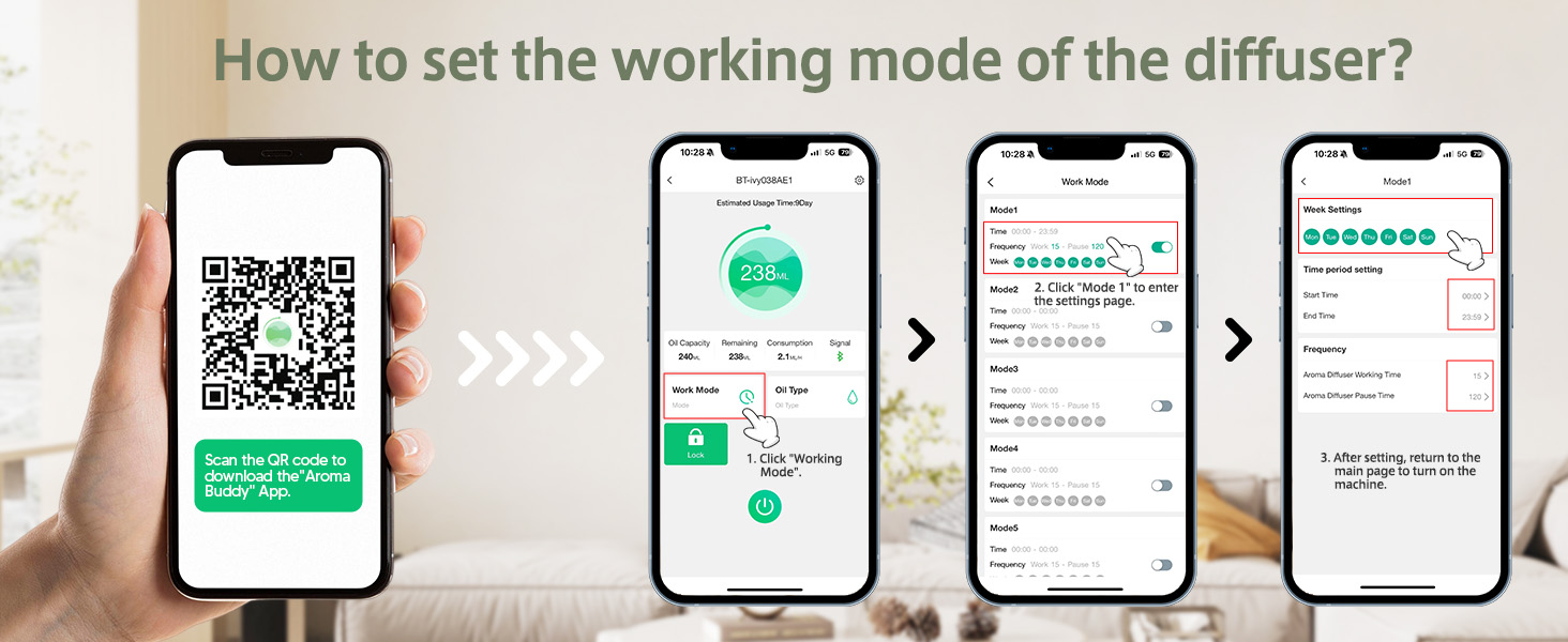 Smart Scent Air Machine for Home