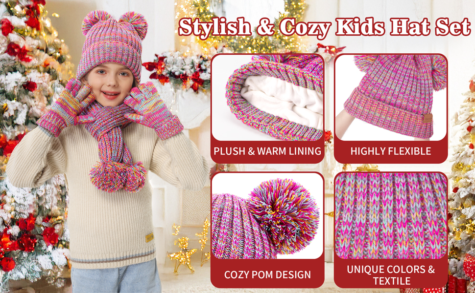 girls winter hat kids scarf girls scarf kids winter scarf kids beanie gloves for girls toddler glove