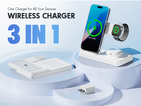 phone and apple watch charging stand