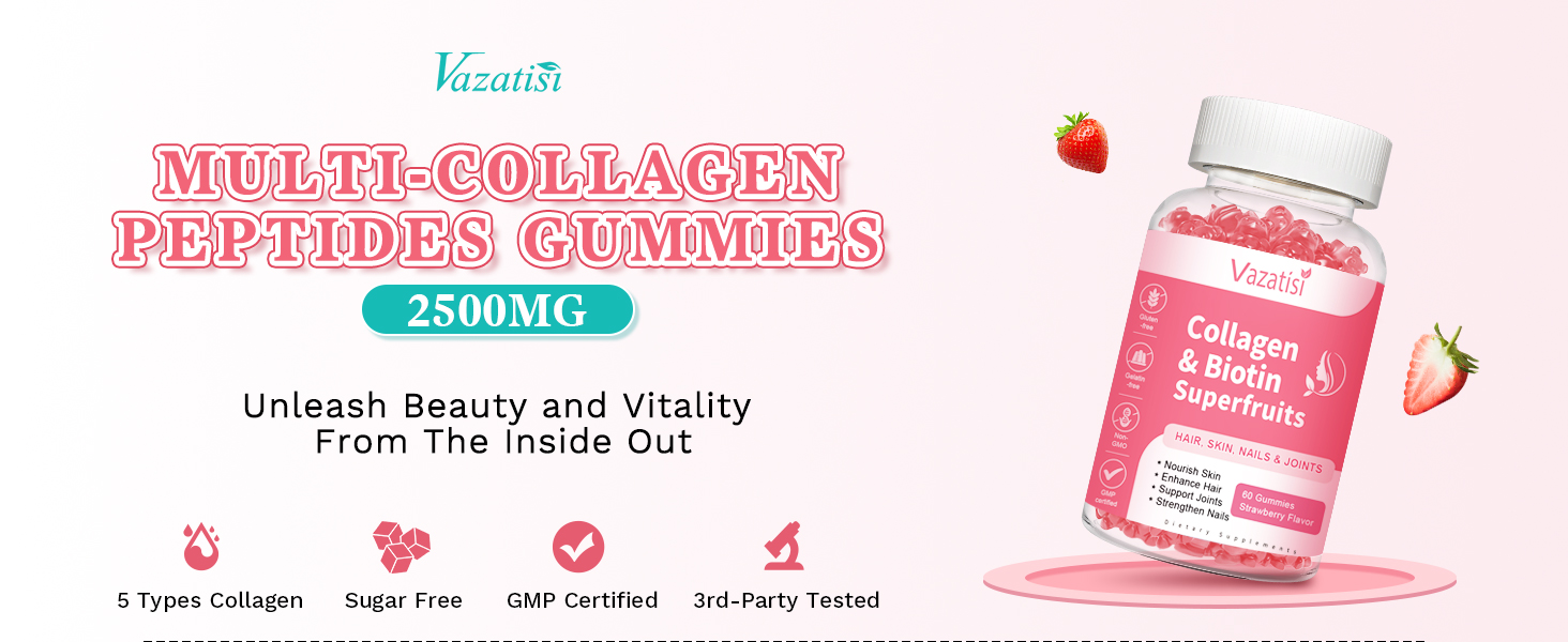 Sugar Free Collagen Gummies