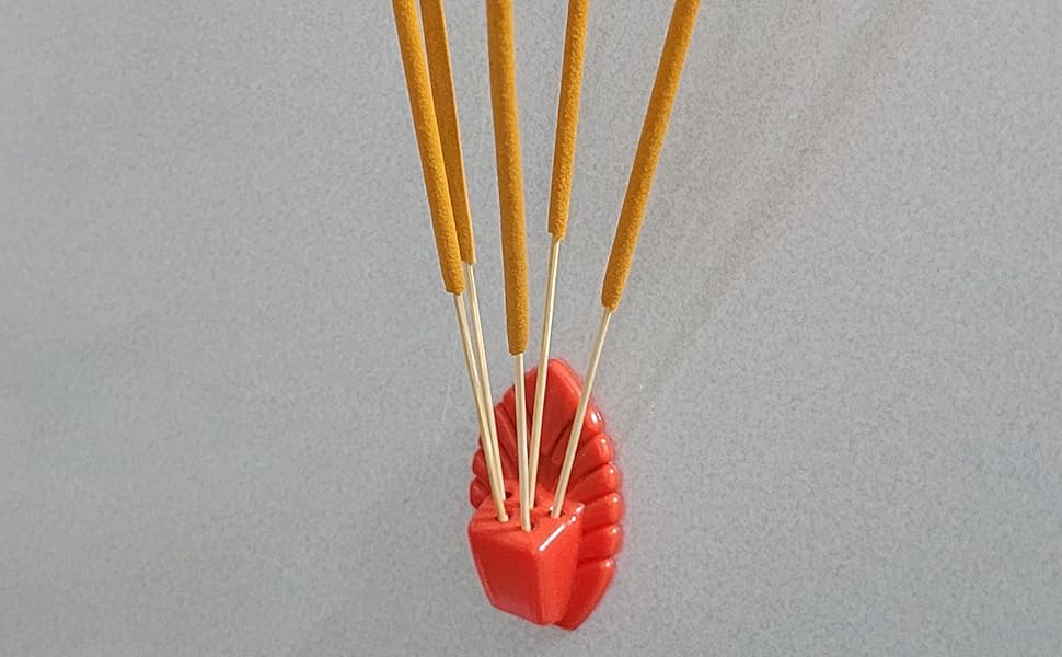 ND Plast Agarbatti Stand Incense Holder Wall Mountable, 5 Sticks (Pack