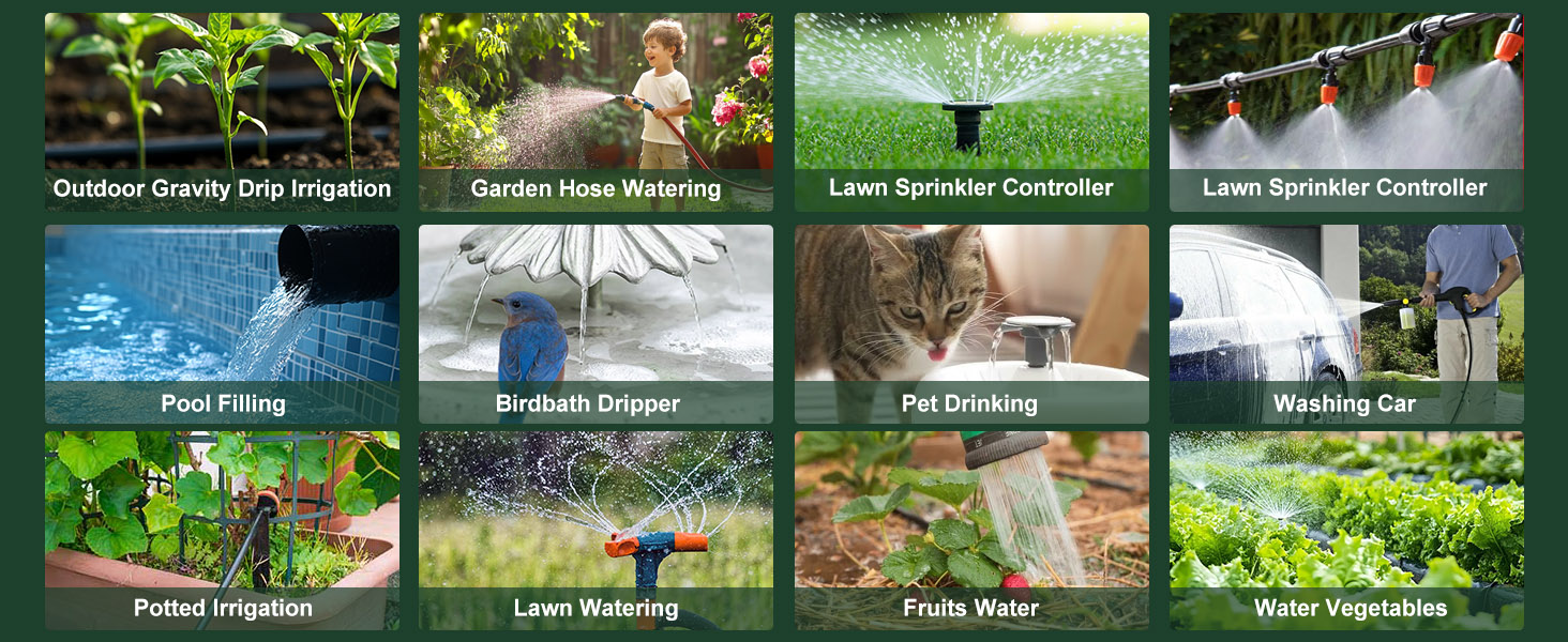 Smart WiFi Solar Sprinkler Timer