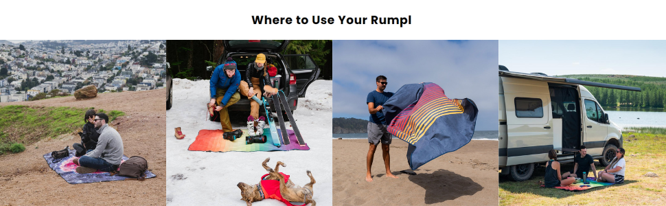 where to use your rumpl