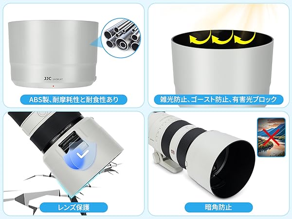 Amazon | JJC ソニー FE 70-200mm F2.8 GM OSS II レンズフード
