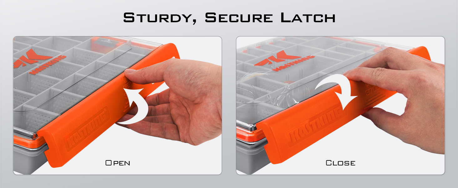 KastKing HyperSeal Waterproof Tackle Box, Waterproof 3600