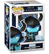 Funko Pop! Animation: Solo Leveling - Iron - 1/6 Odds for Rare Chase Variant - Glow in The Dark -...