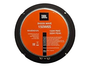 １点のみ JBL Shock Wave 150W65 Amazon.com: JBL Shock Wave 150W65 600W Peak (300W RMS) Shock