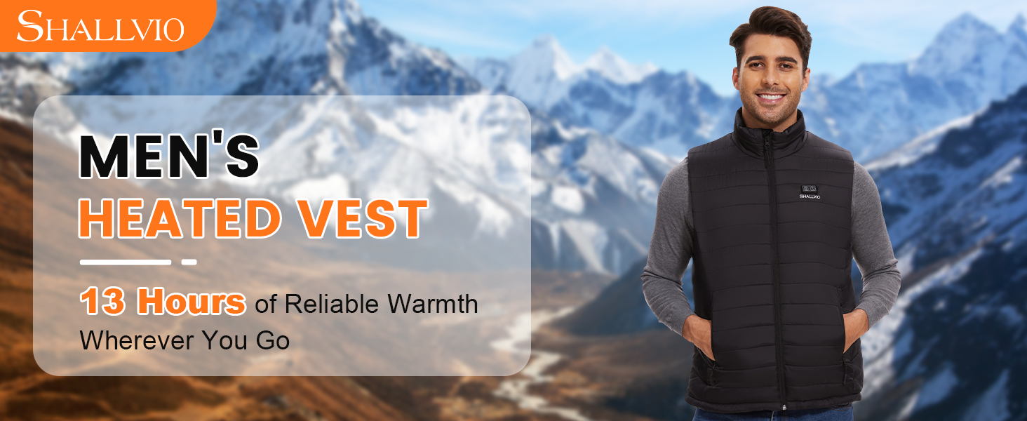 men's heated vest
