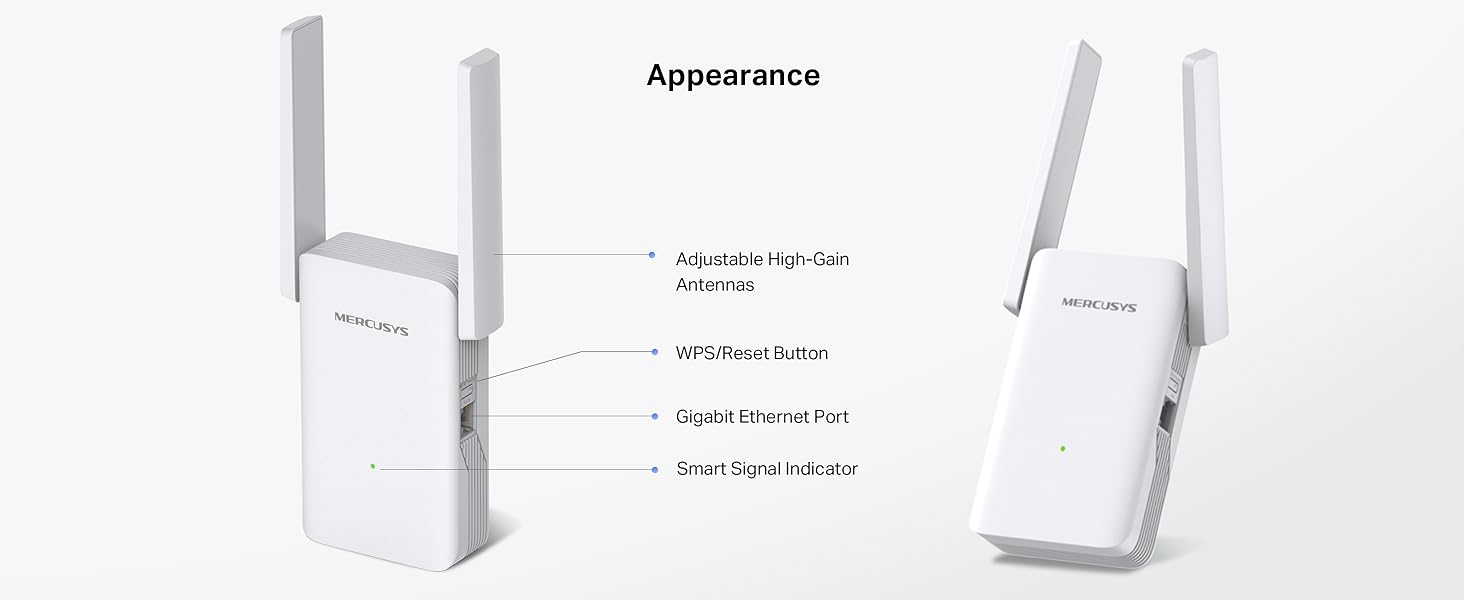 Mercusys AX3000 Wi-Fi 6 Range Extender - ME80X 951a4e67 1d32 4c10 8f06 5bc7c5692da4. CR0,0,2928,1200 PT0 SX1464 V1 - Mercusys AX3000 Wi-Fi 6 Range Extender - ME80X