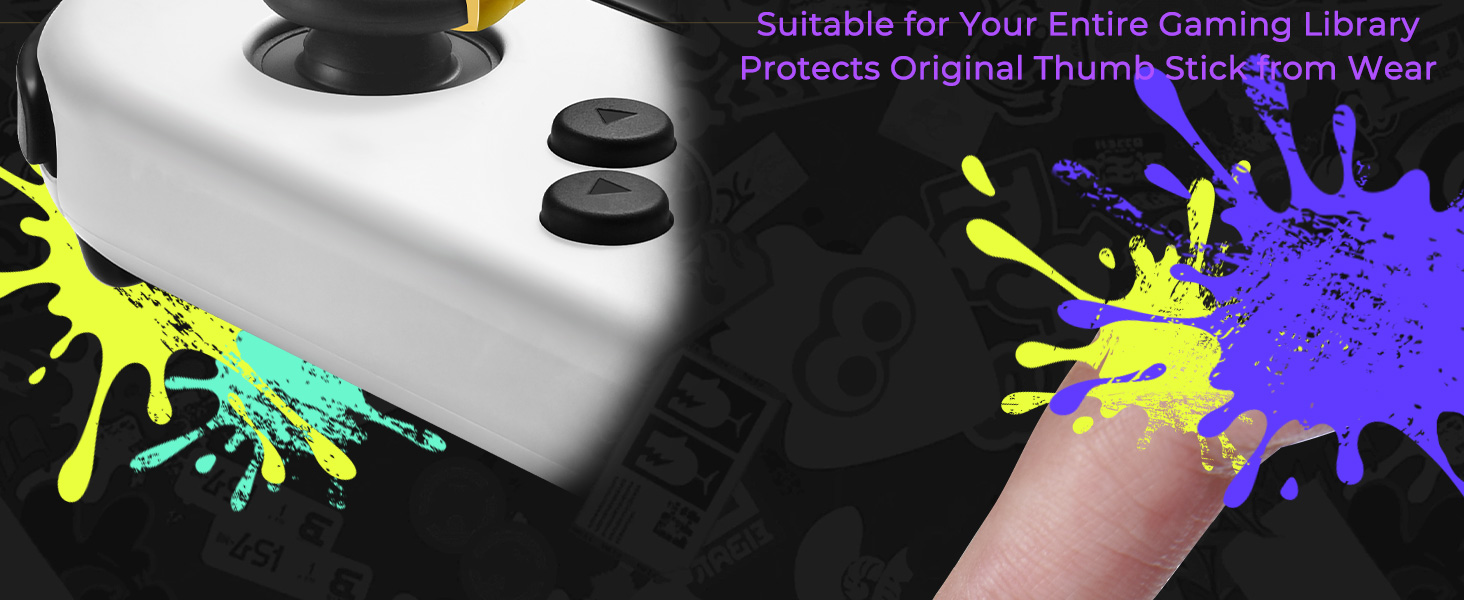 Joystick Thumbstick Grip Cover Caps Compatible con Nintendo Switch/OLED
