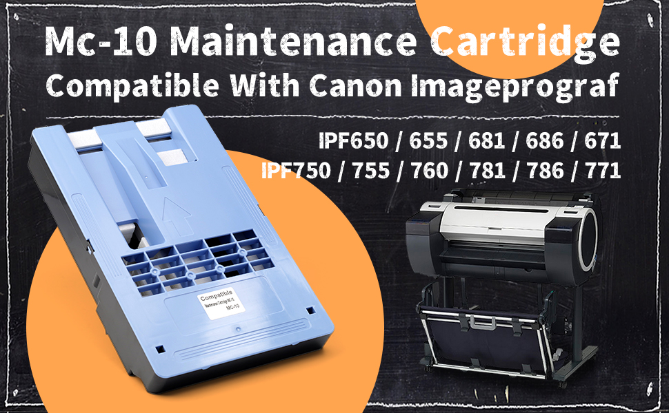 Amazon.com: MC-10 Maintenance Cartridge Compatible with Canon ...