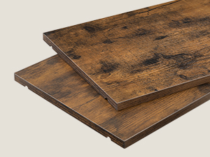 könyvespolc, 6 szintes, állópolc ajtókkal, 24 × 60 × 159,5 cm, vintage barna–tintafekete