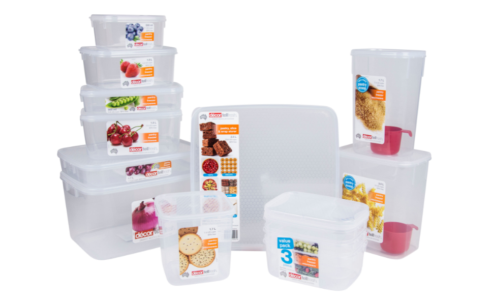 Décor Tellfresh Food Storage Pantry Container Ideal for Meal Prep